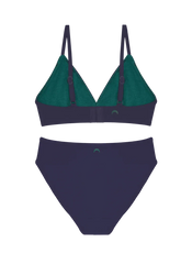 Triangle Bra & Bikini Set