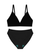 Triangle Bra & Bikini Set