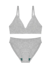 Triangle Bra & Bikini Set