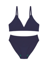 Triangle Bra & Bikini Set