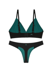 Triangle Bra & Low Profile Thong Set