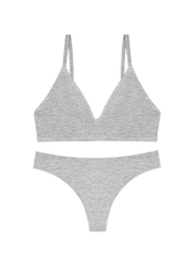 Triangle Bra & Low Profile Thong Set