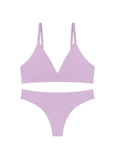 Triangle Bra & Low Profile Thong Set