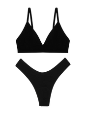 Triangle Bra & Dipped Thong Set