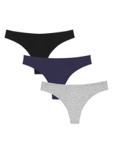Low Profile Thong 3-Pack