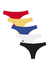 Low Profile Thong 5-Pack