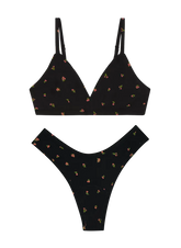 Triangle Bra & Dipped Thong Set