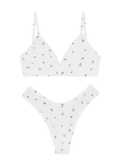 Triangle Bra & Dipped Thong Set