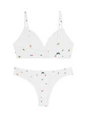 Triangle Bra & Low Profile Thong Set