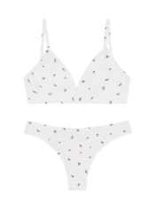 Triangle Bra & Low Profile Thong Set