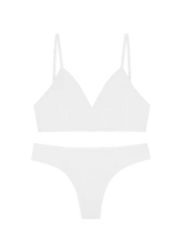 Triangle Bra & Low Profile Thong Set