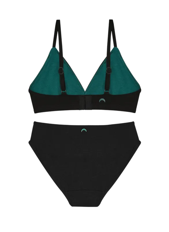 Triangle Bra & Bikini Set