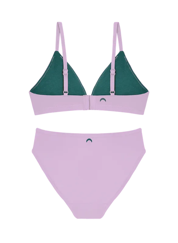 Triangle Bra & Bikini Set