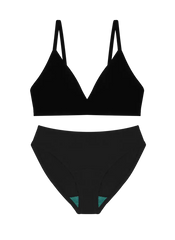 Triangle Bra & Bikini Set