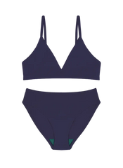 Triangle Bra & Bikini Set