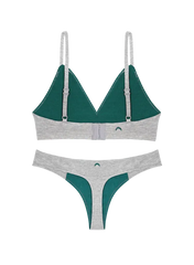 Triangle Bra & Low Profile Thong Set