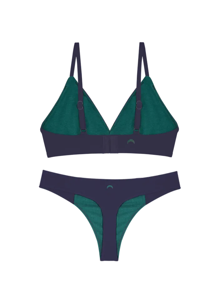 Triangle Bra & Low Profile Thong Set