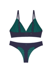 Triangle Bra & Low Profile Thong Set
