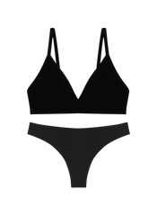 Triangle Bra & Low Profile Thong Set