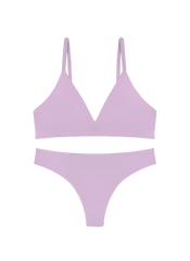 Triangle Bra & Low Profile Thong Set