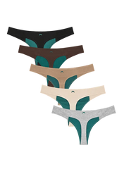 Low Profile Thong 5-Pack