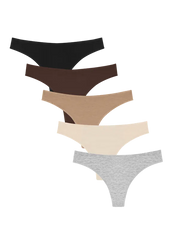Low Profile Thong 5-Pack