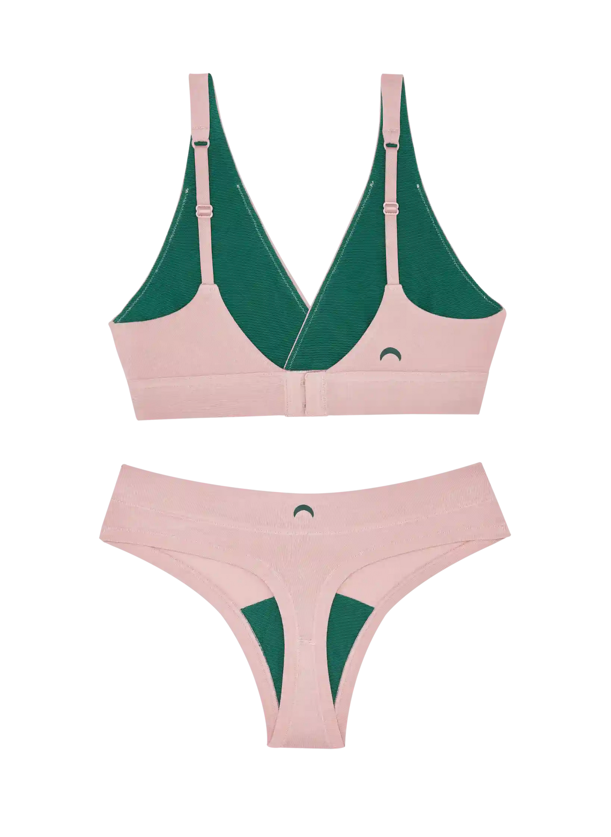 Crossover Bra & Thong Set