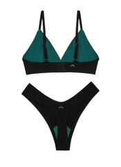 Triangle Bra & Dipped Thong Set