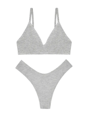 Triangle Bra & Dipped Thong Set