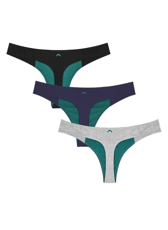 Low Profile Thong 3-Pack