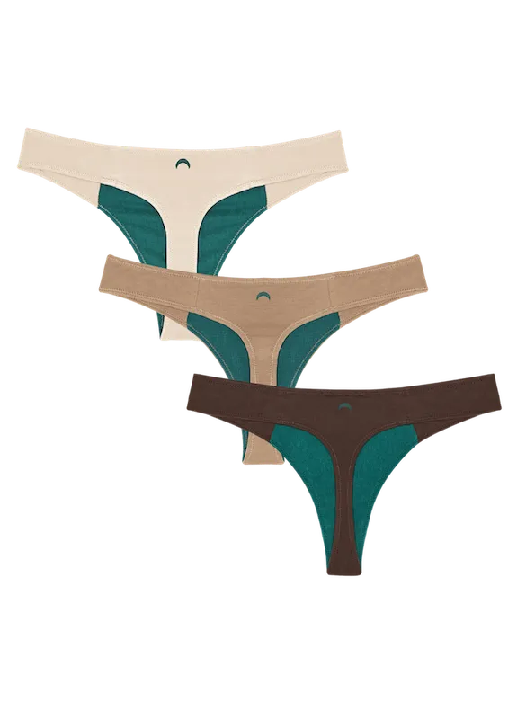 Low Profile Thong 3-Pack
