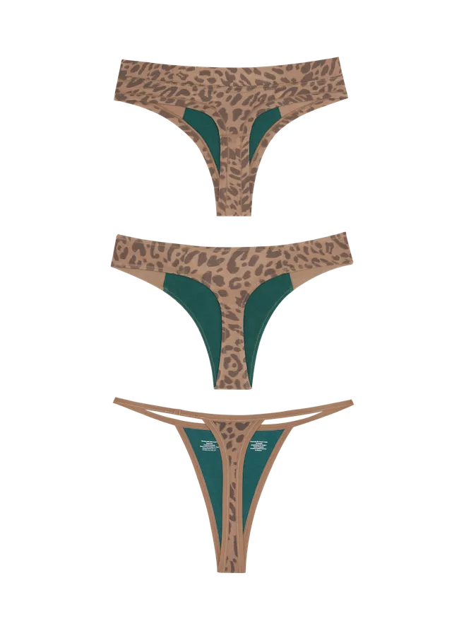 Mixed Thong 3-Pack