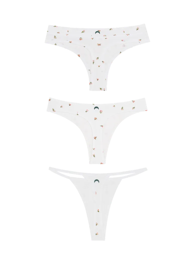 Mixed Thong 3-Pack