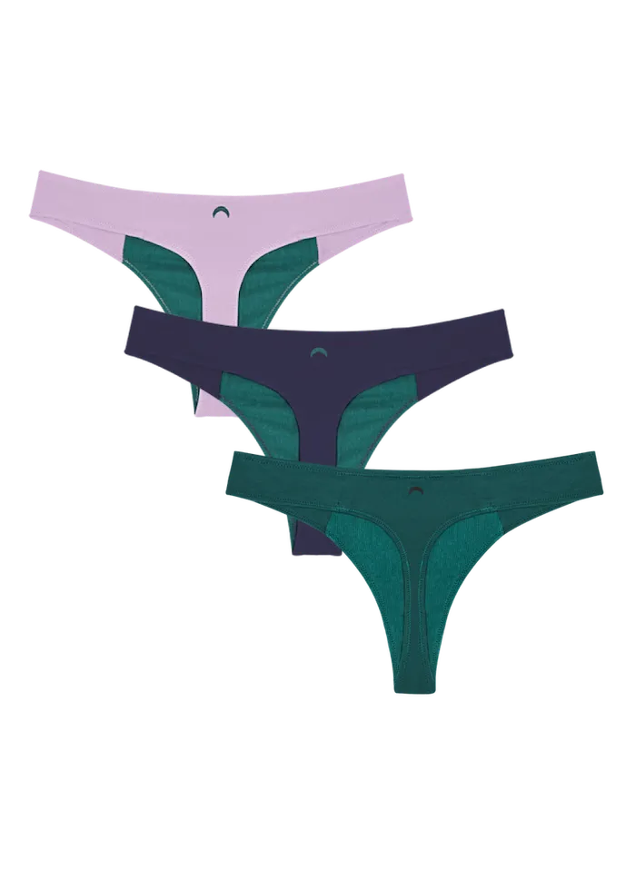 Low Profile Thong 3-Pack