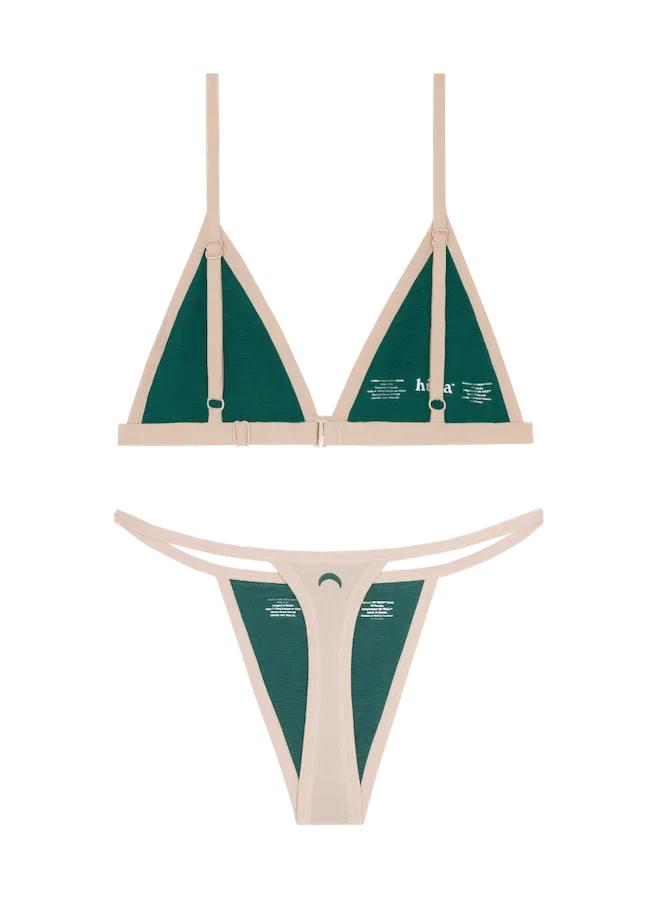String Bra & String Thong Set