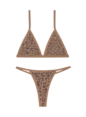 String Bra & String Thong Set