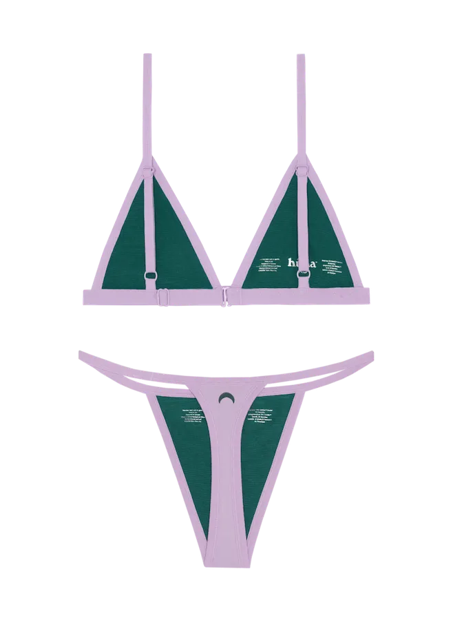 String Bra & String Thong Set