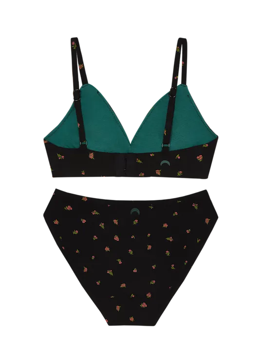 Triangle Bra & Bikini Set