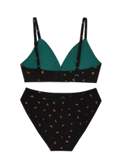 Triangle Bra & Bikini Set