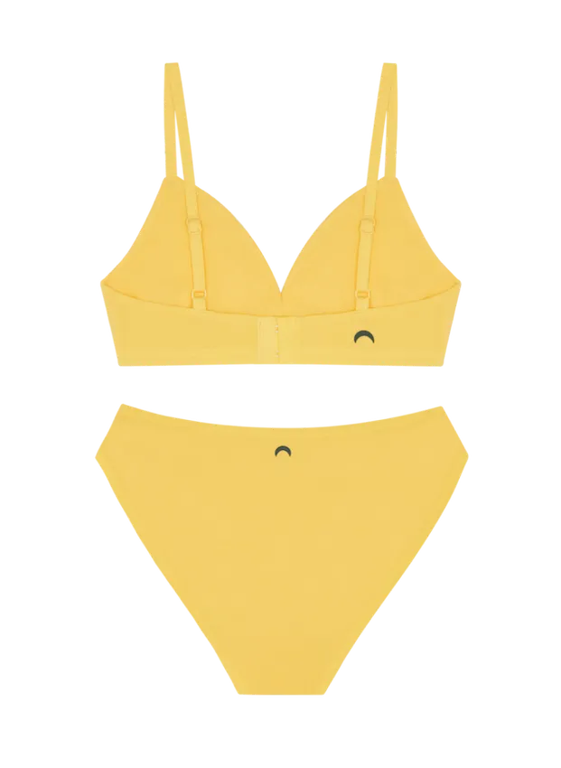 Triangle Bra & Bikini Set