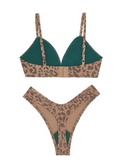 Triangle Bra & Dipped Thong Set