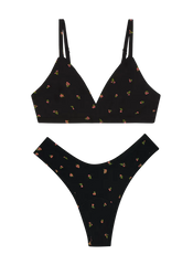 Triangle Bra & Dipped Thong Set