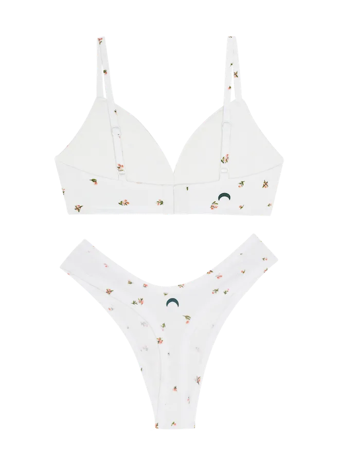Triangle Bra & Dipped Thong Set