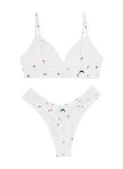 Triangle Bra & Dipped Thong Set