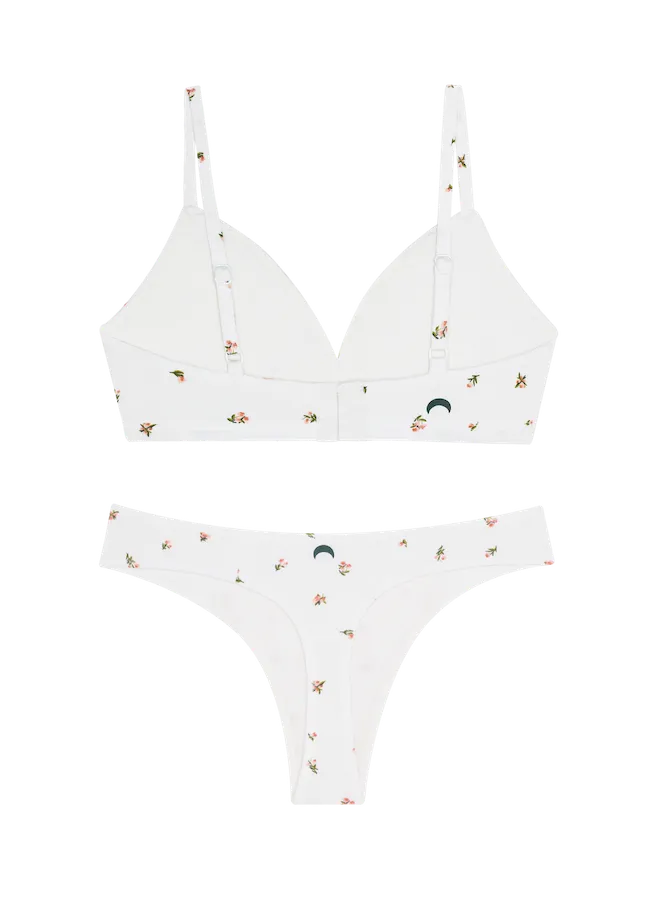 Triangle Bra & Low Profile Thong Set