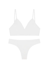 Triangle Bra & Low Profile Thong Set