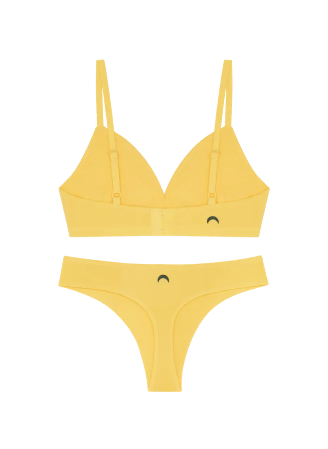 Triangle Bra & Low Profile Thong Set