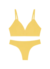 Triangle Bra & Low Profile Thong Set